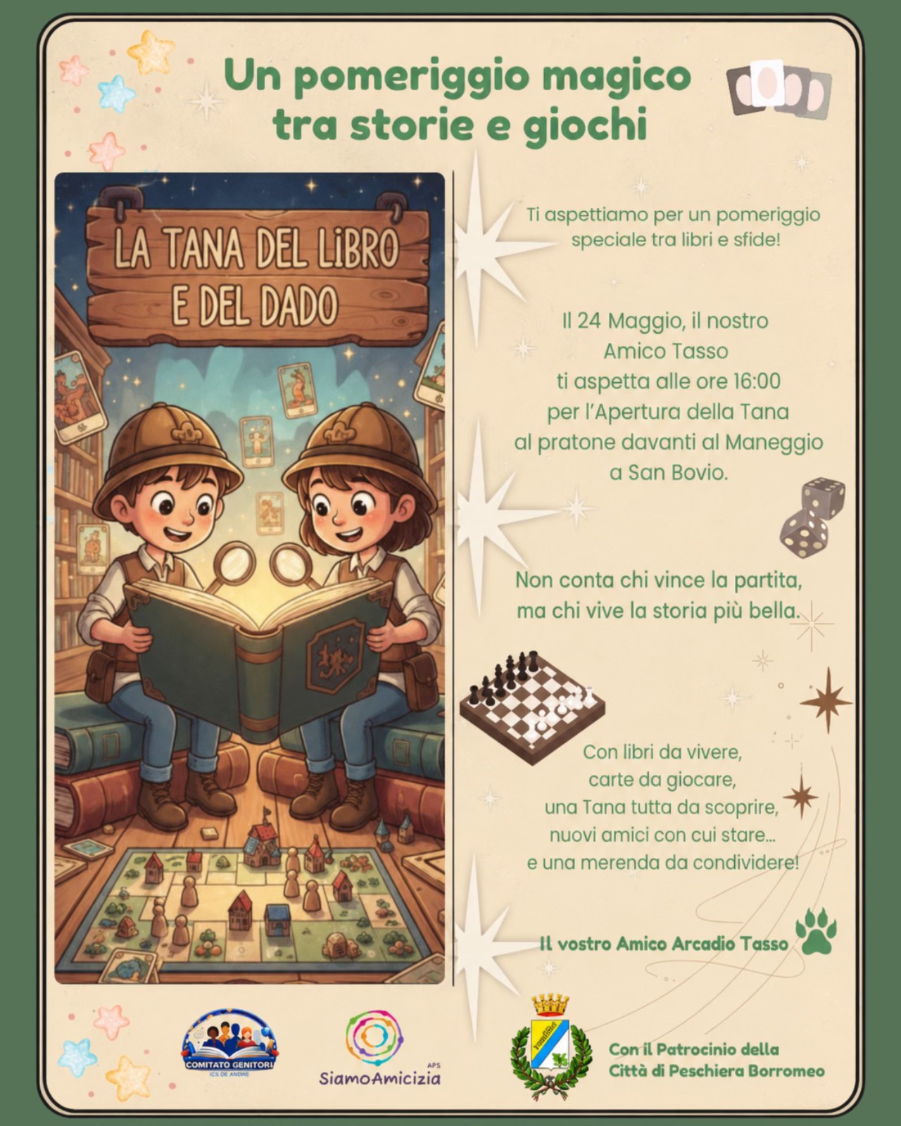 La tana del Libro e del Dado